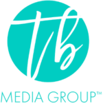 TB Media Group Logo White