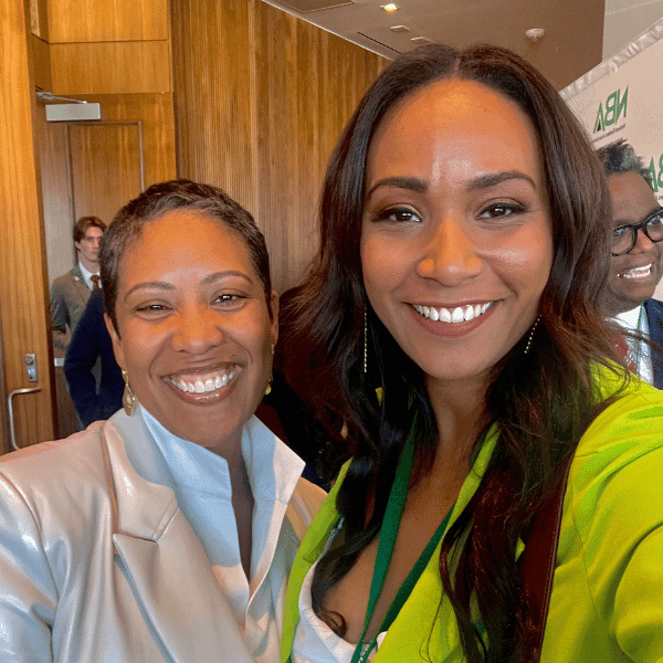 Tamika and Guest at National Bankers Association Conference