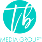 TB Media Group Logo White